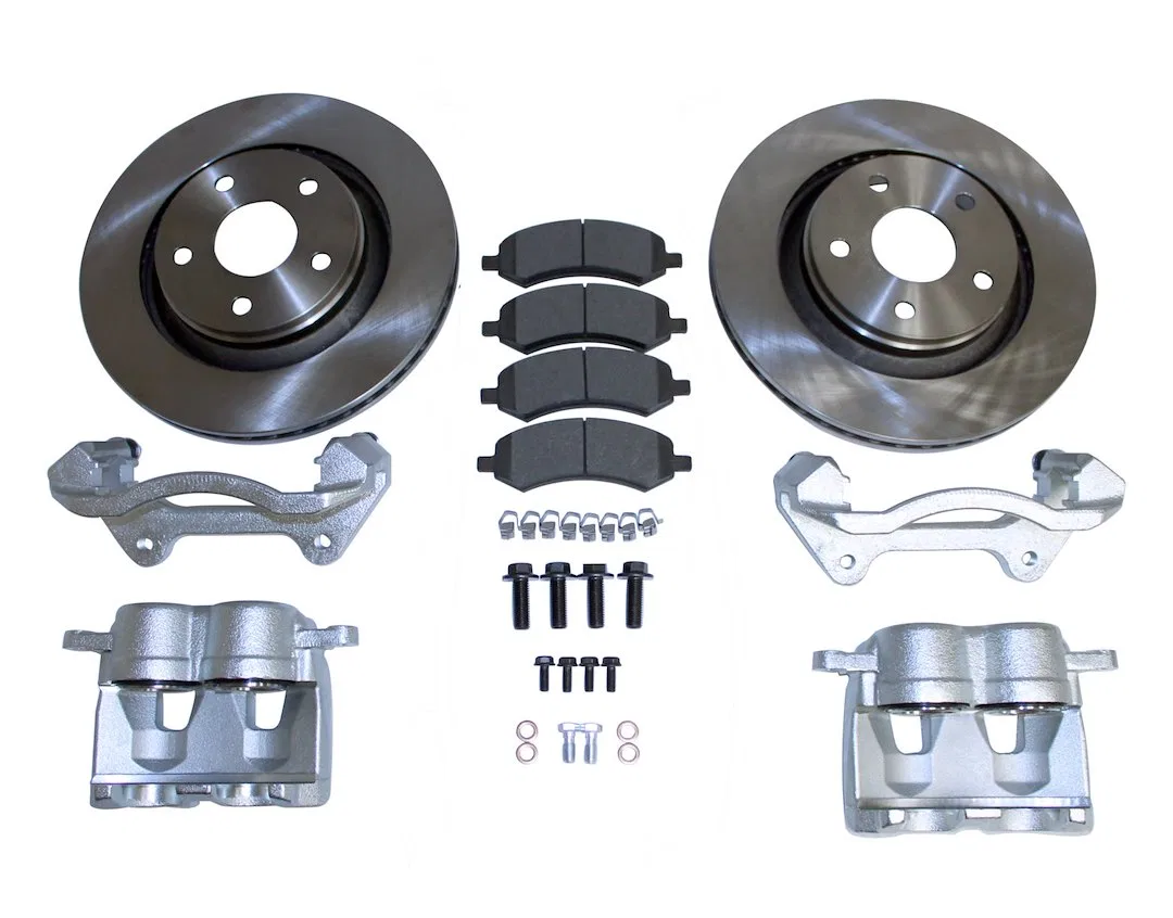 RT31046 – CROWN AUTO Brake Conversion Kit, Performance Upgrade 13 Inch Diameter Rotor With Brake Pads With Dual Pisto...
